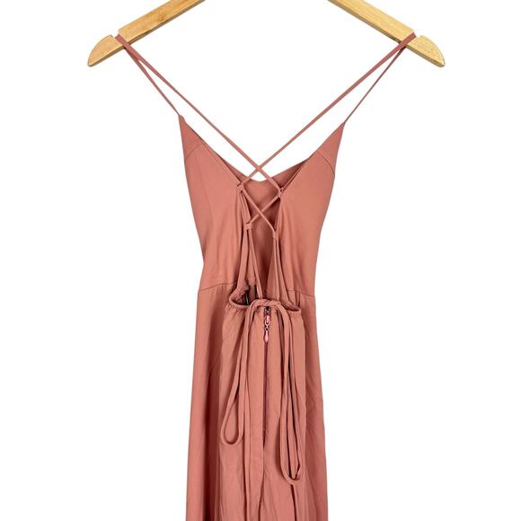 NWT Show Me Your Mumu Rustic Mauve Godshaw Goddess Gown Maxi Dress 2XS - Picture 7 of 11